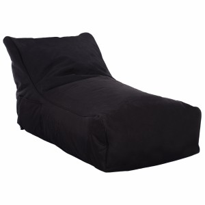 ΠΟΥΦ BLOOM ΑΔΙΑΒΡΟΧΟ ΜΑΥΡΟ ΜΕ UV PROTECTION 106x70x61Υ εκ.