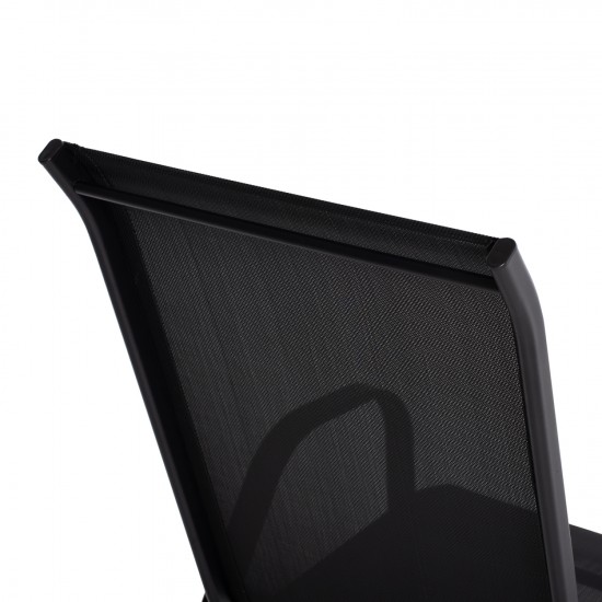 ΠΟΛΥΘΡΟΝΑ LEON ΜΕΤΑΛΛΙΚΗ ΜΑΥΡΗ ΜΕ ΜΑΥΡΟ TEXTLINE 55x77x95Υ εκ.