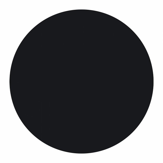 ΕΠΙΦΑΝΕΙΑ ΤΡΑΠΕΖΙΟΥ HPL ΜΑΥΡΗ Φ60 εκ. ΠΑΧΟΥΣ 12mm.