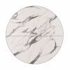 ΕΠΙΦΑΝΕΙΑ ΤΡΑΠΕΖΙΟΥ HPL MARBLE WHITE-GREY Φ69 εκ. ΠΑΧΟΥΣ 12mm. ΕΠΙΦΑΝΕΙΑ ΤΡΑΠΕΖΙΟΥ HPL MARBLE WHITE-GREY Φ69 εκ. ΠΑΧΟΥΣ 12mm.