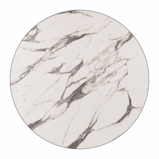 ΕΠΙΦΑΝΕΙΑ ΤΡΑΠΕΖΙΟΥ HPL MARBLE WHITE-GREY Φ69 εκ. ΠΑΧΟΥΣ 12mm. ΕΠΙΦΑΝΕΙΑ ΤΡΑΠΕΖΙΟΥ HPL MARBLE WHITE-GREY Φ69 εκ. ΠΑΧΟΥΣ 12mm.