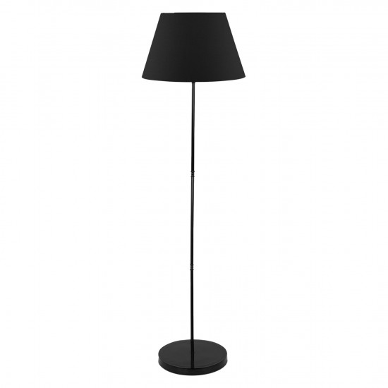 ΦΩΤΙΣΤΙΚΟ ΔΑΠΕΔΟΥ ΜΕΤΑΛΛΙΚΟ ΜΑΥΡΟ Φ38x143 εκ.