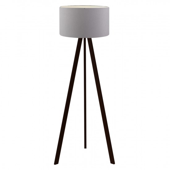 ΦΩΤΙΣΤΙΚΟ ΔΑΠΕΔΟΥ ΜΑΥΡΟ ΜΕ ΑΣΗΜΙ Φ38x140 εκ.