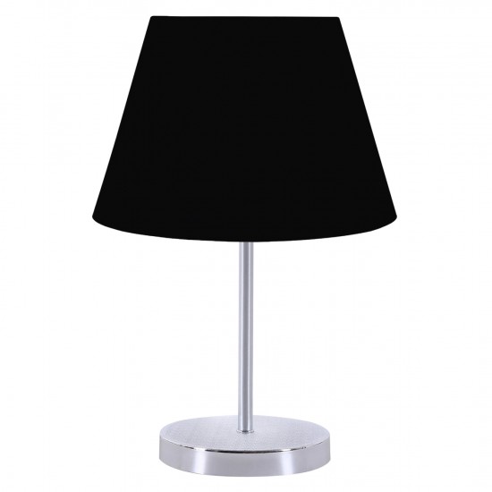 ΦΩΤΙΣΤΙΚΟ ΕΠΙΤΡΑΠΕΖΙΟ ΜΑΥΡΟ ΑΣΗΜΙ Φ22x37cm