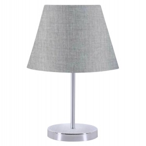 ΦΩΤΙΣΤΙΚΟ ΕΠΙΤΡΑΠΕΖΙΟ ΓΚΡΙ - ΑΣΗΜΙ Φ22x37cm