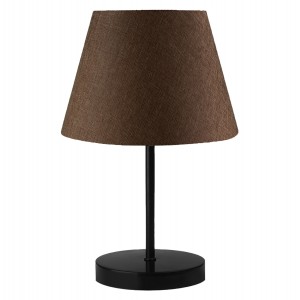 ΦΩΤΙΣΤΙΚΟ ΕΠΙΤΡΑΠΕΖΙΟ ΜΑΥΡΟ-ΚΑΦΕ Φ22x36cm