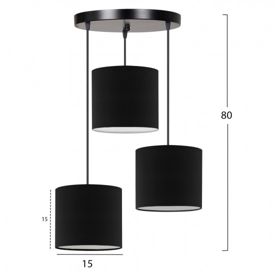 ΦΩΤΙΣΤΙΚΟ ΟΡΟΦΗΣ ΜΑΥΡΟ