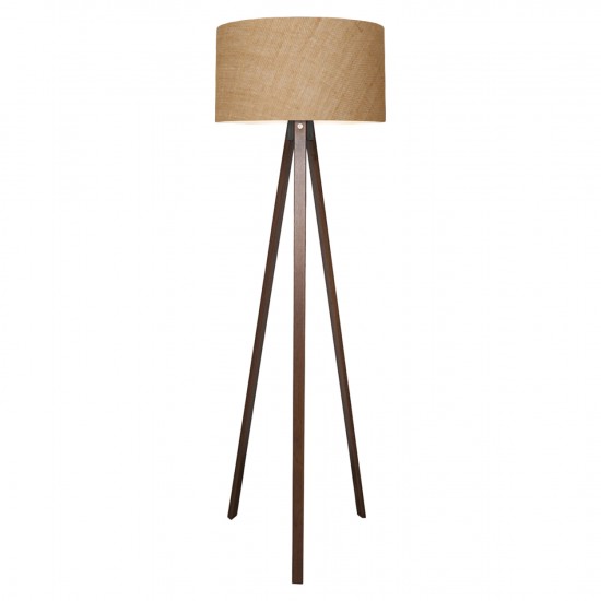 ΦΩΤΙΣΤΙΚΟ ΔΑΠΕΔΟΥ ΞΥΛΙΝΟ CRUZ ΚΑΡΥΔΙ ΜΕ ΜΠΕΖ ΚΑΠΕΛΟ Φ38x140Y εκ.