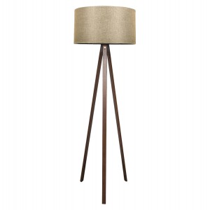 ΦΩΤΙΣΤΙΚΟ ΔΑΠΕΔΟΥ ΞΥΛΙΝΟ CRUZ ΚΑΡΥΔΙ ΜΕ ΚΑΦΕ ΚΑΠΕΛΟ Φ38x140Y εκ.