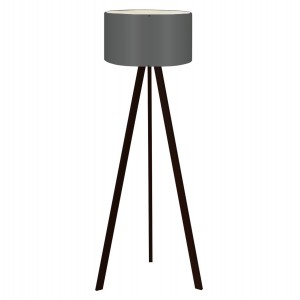 ΦΩΤΙΣΤΙΚΟ ΔΑΠΕΔΟΥ ΞΥΛΙΝΟ CRUZ ΜΑΥΡΟ ΜΕ ΓΚΡΙ ΚΑΠΕΛΟ