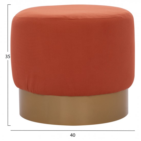 ΣΚΑΜΠΟ VINDE ΚΟΡΑΛΙ ΜΕ ΧΡΥΣΗ ΒΑΣΗ Φ40x35 εκ.