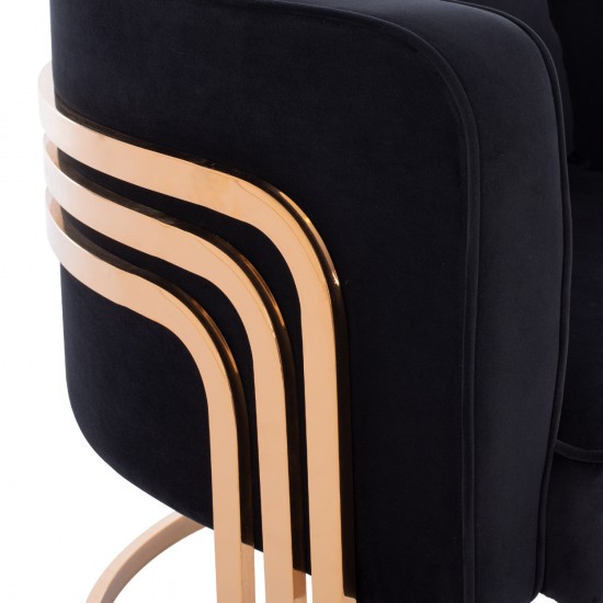 ΠΟΛΥΘΡΟΝΑ TIANA ΜΑΥΡH ΜΕ ΜΕΤΑΛΛΙΚΟ ΣΚΕΛΕΤΟ