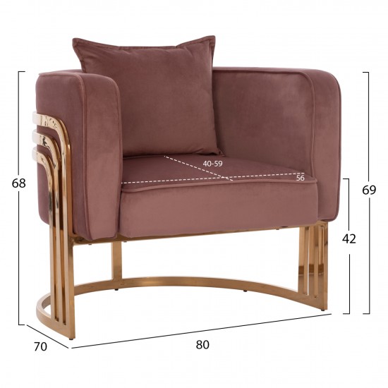 ΠΟΛΥΘΡΟΝΑ TIANA ΣΑΠΙΟ ΜΗΛΟ ΜΕ ΜΕΤΑΛΛΙΚΟ ΧΡΥΣΟ ΣΚΕΛΕΤΟ