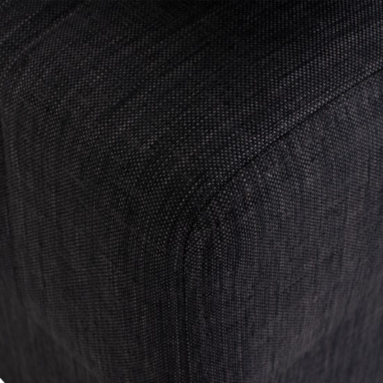 ΚΑΝΑΠΕΣ ΚΡΕΒΑΤΙ ANDRI ΤΡΙΘΕΣΙΟΣ ΓΚΡΙ 180x72x77 εκ.