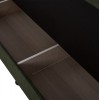 ΚΑΝΑΠΕΣ ΚΡΕΒΑΤΙ ANDRI ΤΡΙΘΕΣΙΟΣ DARK OLIVE 180x72x77 εκ.