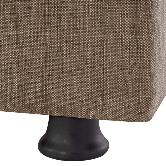 ΚΑΝΑΠΕΣ ΚΡΕΒΑΤΙ ANDRI ΤΡΙΘΕΣΙΟΣ ΚΑΦΕ 180x72x77 εκ.