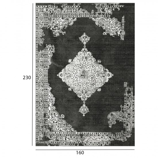 ΧΑΛΙ ΣΑΛΟΝΙΟΥ JOSIANE ΓΚΡΙ 160X230 εκ.
