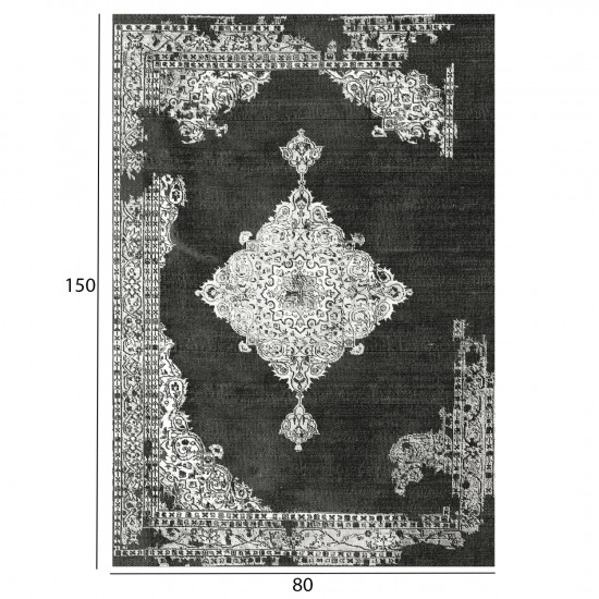 ΧΑΛΙ ΣΑΛΟΝΙΟΥ JOSIANE ΓΚΡΙ 80X150εκ.