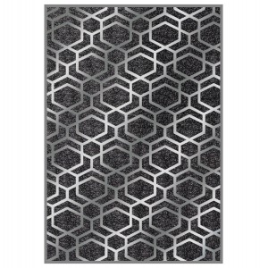 ΧΑΛΙ ΣΑΛΟΝΙΟΥ ΜΕ ΚΡΟΣΙΑ JOSIANE ΓΚΡΙ 80X150εκ.