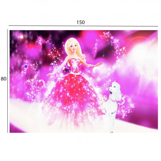 ΠΑΙΔΙΚΟ ΧΑΛΙ ΜΕ ΚΡΟΣΙΑ ΡΟΖ 80Χ150 εκ.