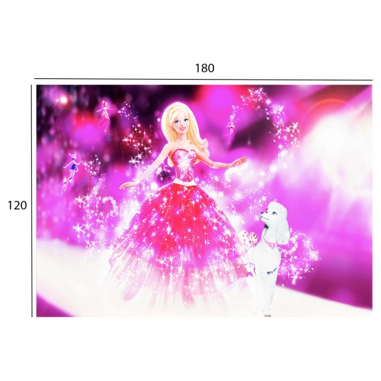 ΠΑΙΔΙΚΟ ΧΑΛΙ ΜΕ ΚΡΟΣΙΑ ΡΟΖ 120Χ180 εκ.