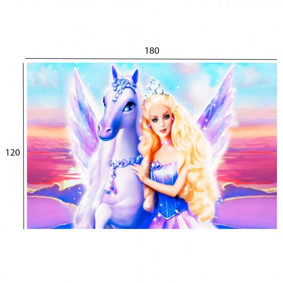 ΠΑΙΔΙΚΟ ΧΑΛΙ ΜΕ ΚΡΟΣΙΑ ΜΩΒ 120Χ180 εκ.