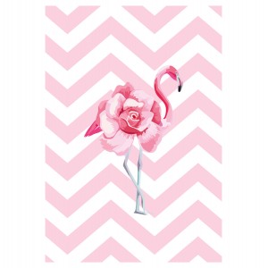 ΠΑΙΔΙΚΟ ΧΑΛΙ ΜΕ ΚΡΟΣΙΑ ΡΟΖ 80Χ150 εκ.