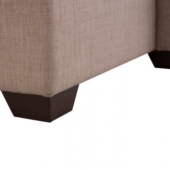 ΚΑΝΑΠΕΣ ΚΡΕΒΑΤΙ GHUFRAN ΓΩΝΙΑ ΑΝΑΣΤΡΕΨΙΜΗ ΜΠΕΖ 200x133x77Yεκ.