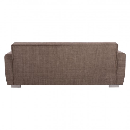 ΚΑΝΑΠΕΣ ΚΡΕΒΑΤΙ ΤΡΙΘΕΣΙΟΣ ΚΑΦΕ 215x80x77 εκ.