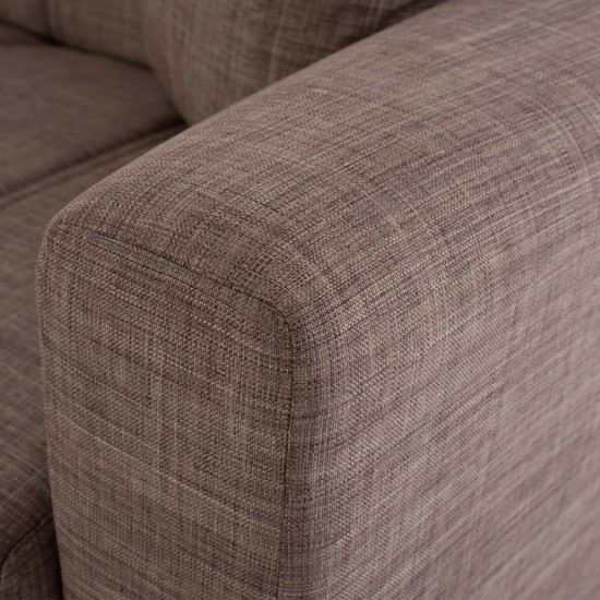 ΚΑΝΑΠΕΣ ΚΡΕΒΑΤΙ ΤΡΙΘΕΣΙΟΣ ΚΑΦΕ 215x80x77 εκ.