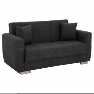 ΚΑΝΑΠΕΣ ΚΡΕΒΑΤΙ ΔΙΘΕΣΙΟΣ ΓΚΡΙ 15x84x88 εκ.