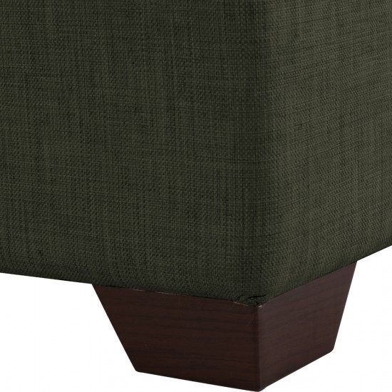 ΚΑΝΑΠΕΣ ΚΡΕΒΑΤΙ GHUFRAN ΓΩΝΙΑ ΑΝΑΣΤΡΕΨΙΜΗ DARK OLIVE 200x133x77Yεκ.