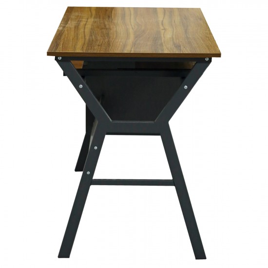 ΓΡΑΦΕΙΟ ΚΑΡΥΔΙ-ΓΚΡΙ ΜΕ ΜΑΤ ΓΚΡΙ ΣΚΕΛΕΤΟ 120X60X76εκ.