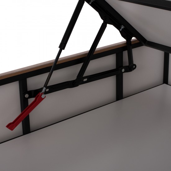 ΚΡΕΒΑΤΙ DOLORES ΜΕ ΑΠΟΘΗΚΕΥΤΙΚΟ ΜΠΕΖ ΥΦΑΣΜΑ ΓΙΑ ΣΤΡΩΜΑ 160x200 εκ.