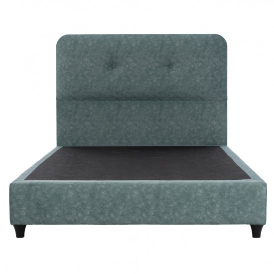 ΚΡΕΒΑΤΙ DOLORES LIGHT GREEN ΓΙΑ ΣΤΡΩΜΑ 120x200 εκ.