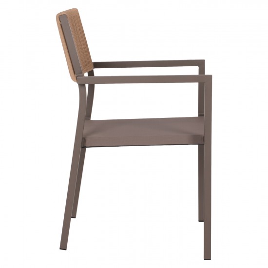 ΠΟΛΥΘΡΟΝΑ ΑΛΟΥΜΙΝΙΟΥ ΕΠΑΓΓΕΛΜΑΤΙΚΗ ΣΑΜΠΑΝΙΖΕ ME RATTAN ΠΛΑΤΗ 57x61x83Yεκ.