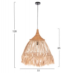 ΦΩΤΙΣΤΙΚΟ ΟΡΟΦΗΣ ΑΠΟ ΙΝΕΣ-ΣΧΟΙΝΙ ΚΑΝΝΑΒΗΣ ΜΑΝΙΛΑΣ ΣΕ ΦΥΣΙΚΟ ΧΡΩΜΑ 50x50x63Υεκ.