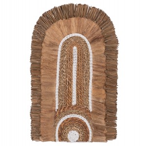 ΔΙΑΚΟΣΜΗΤΙΚΟ ΤΟΙΧΟΥ ME ΑΜΠΑΚΑ ΣΕ ΧΡΩΜΑ ΦΥΣΙΚΟ 32X58X8εκ.