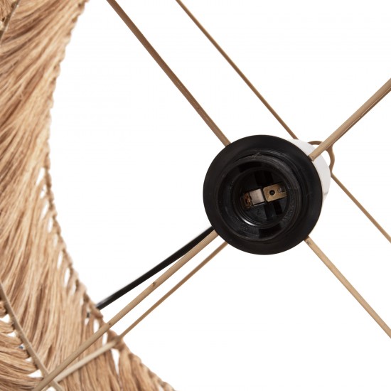 ΦΩΤΙΣΤΙΚΟ ΟΡΟΦΗΣ ΚΥΛΙΝΔΡΙΚΟ ΑΠΟ ΑΜΠΑΚΑ ΣΕ ΦΥΣΙΚΟ ΧΡΩΜΑ 35x35x50Υεκ.