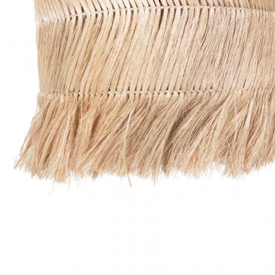 ΦΩΤΙΣΤΙΚΟ ΟΡΟΦΗΣ ΜΕ ΚΥΛΙΝΔΡΙΚΟ ΚΑΠΕΛΟ ΑΠΟ ΑΜΠΑΚΑ ΣΕ ΦΥΣΙΚΟ ΧΡΩΜΑ 45x45x50Yεκ.