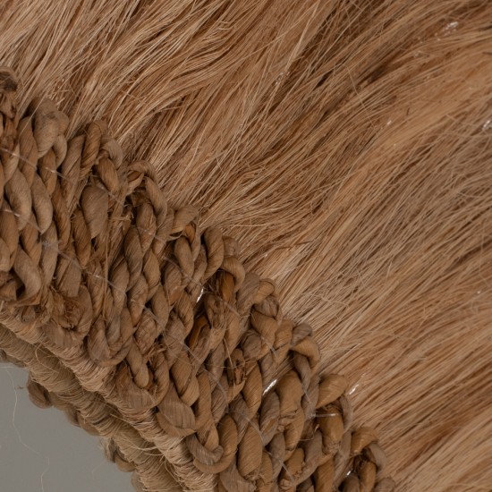 ΚΑΘΡΕΠΤΗΣ ΣΤΡΟΓΓΥΛΟΣ ΜΕ ΠΛΑΙΣΙΟ ΑΠΟ ΑΜΠΑΚΑ ΣΕ ΧΡΩΜΑ ΦΥΣΙΚΟ 90x4,5x90Yεκ.