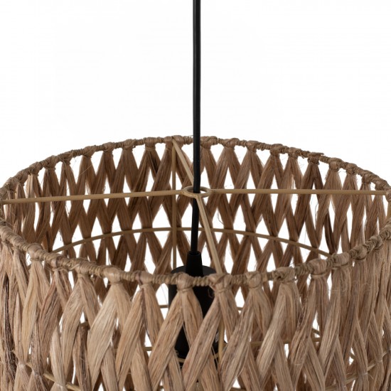 ΦΩΤΙΣΤΙΚΟ ΟΡΟΦΗΣ ME ΚΥΛΙΝΔΡΙΚΟ ΚΑΠΕΛΟ ΑΠΟ ΙΝΕΣ ΑΜΠΑΚΑ ΣΕ ΦΥΣΙΚΟ 30X30X40Υεκ.