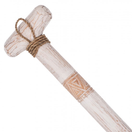 ΔΙΑΚΟΣΜΗΤΙΚΟ ΤΟΙΧΟΥ ΑΠΟ ΜΑΣΙΦ ΞΥΛΟ ΑΛΜΠΑΣΙΑΣ ΛΕΥΚΟ 100 εκ.