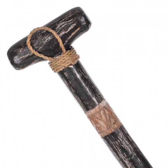 ΔΙΑΚΟΣΜΗΤΙΚΟ ΤΟΙΧΟΥ ΑΠΟ ΜΑΣΙΦ ΞΥΛΟ ΑΛΜΠΑΣΙΑΣ ΜΑΥΡΟ 100 εκ.