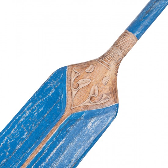 ΔΙΑΚΟΣΜΗΤΙΚΟ ΤΟΙΧΟΥ ΑΠΟ ΜΑΣΙΦ ΞΥΛΟ ΑΛΜΠΑΣΙΑΣ ΜΠΛΕ 100 εκ.