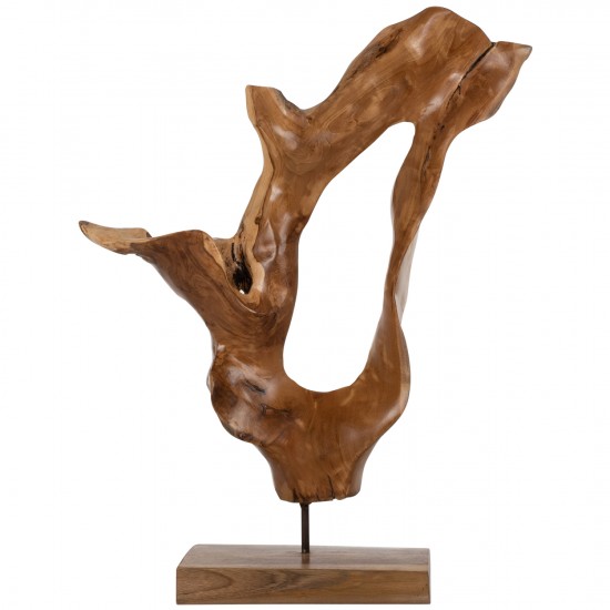 ΕΠΙΤΡΑΠΕΖΙΟ ΔΙΑΚΟΣΜΗΤΙΚΟ ΑΠΟ ΜΑΣΙΦ ΞΥΛΟ ΤΙΚ ΦΥΣΙΚΟ 26Χ16Χ70 ΕΚ.