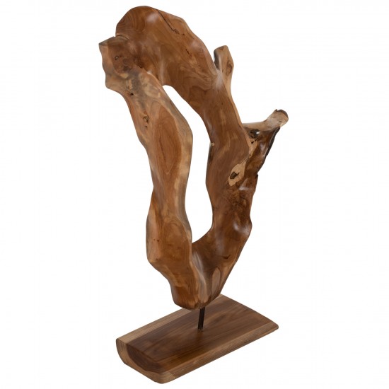 ΕΠΙΤΡΑΠΕΖΙΟ ΔΙΑΚΟΣΜΗΤΙΚΟ ΑΠΟ ΜΑΣΙΦ ΞΥΛΟ ΤΙΚ ΦΥΣΙΚΟ 26Χ16Χ70 ΕΚ.