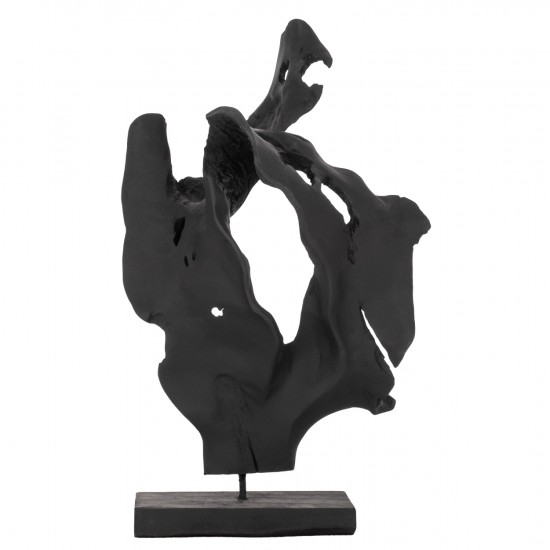 ΕΠΙΤΡΑΠΕΖΙΟ ΔΙΑΚΟΣΜΗΤΙΚΟ ΑΠΟ ΜΑΣΙΦ ΞΥΛΟ ΤΙΚ ΜΑΥΡΟ 26Χ16Χ70 ΕΚ.