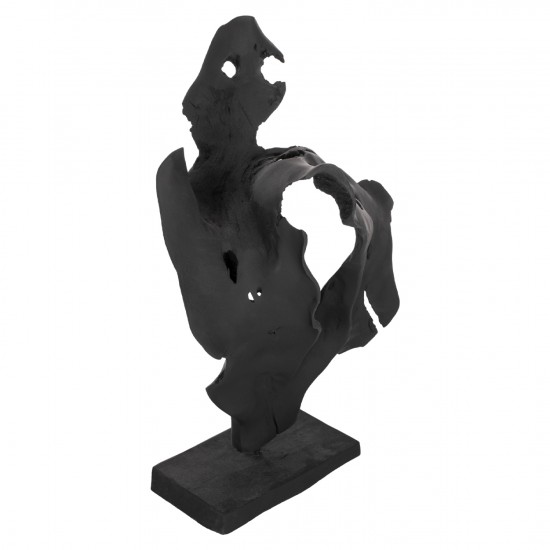 ΕΠΙΤΡΑΠΕΖΙΟ ΔΙΑΚΟΣΜΗΤΙΚΟ ΑΠΟ ΜΑΣΙΦ ΞΥΛΟ ΤΙΚ ΜΑΥΡΟ 26Χ16Χ70 ΕΚ.