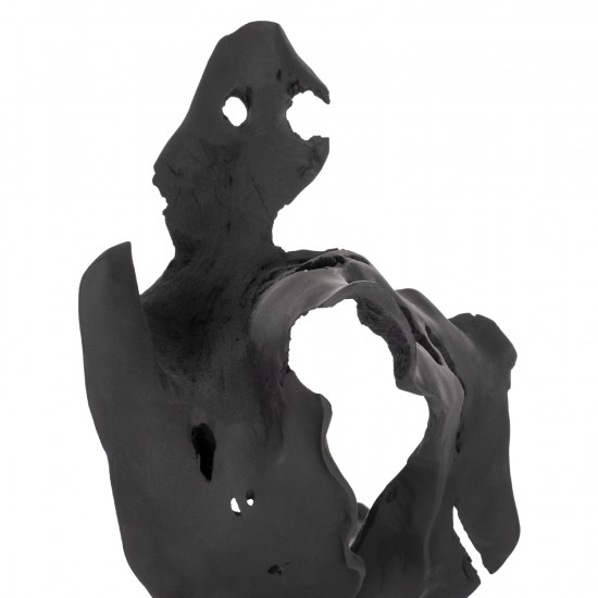 ΕΠΙΤΡΑΠΕΖΙΟ ΔΙΑΚΟΣΜΗΤΙΚΟ ΑΠΟ ΜΑΣΙΦ ΞΥΛΟ ΤΙΚ ΜΑΥΡΟ 26Χ16Χ70 ΕΚ.